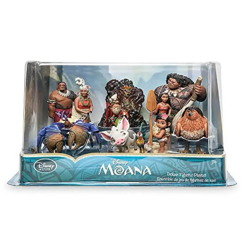 [BUNJANG] Disney Moana Deluxe Figure Play Set / 디즈니 모아나 피규어 세트