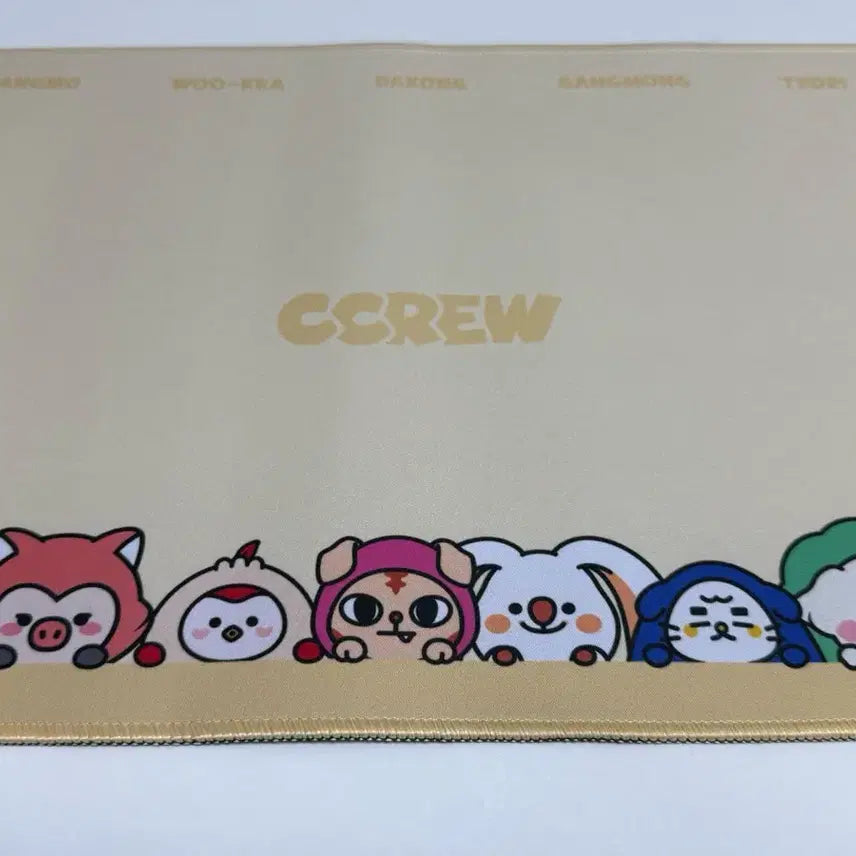[BUNJANG] Kru Crew Desk Mat / 크크루 장패드