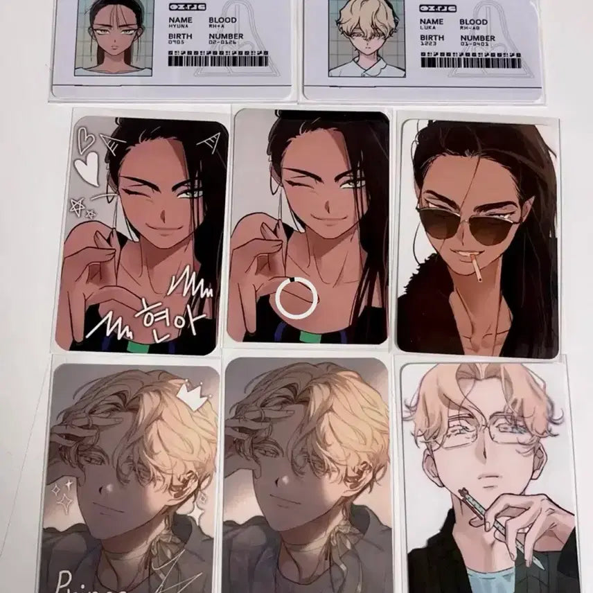 [BUNJANG] Alien Stage Luca, Hyuna Photocard + ID Card Bundle Set / 에일리언 스테이지 루카, 현아 포토카드 ID카드 판매