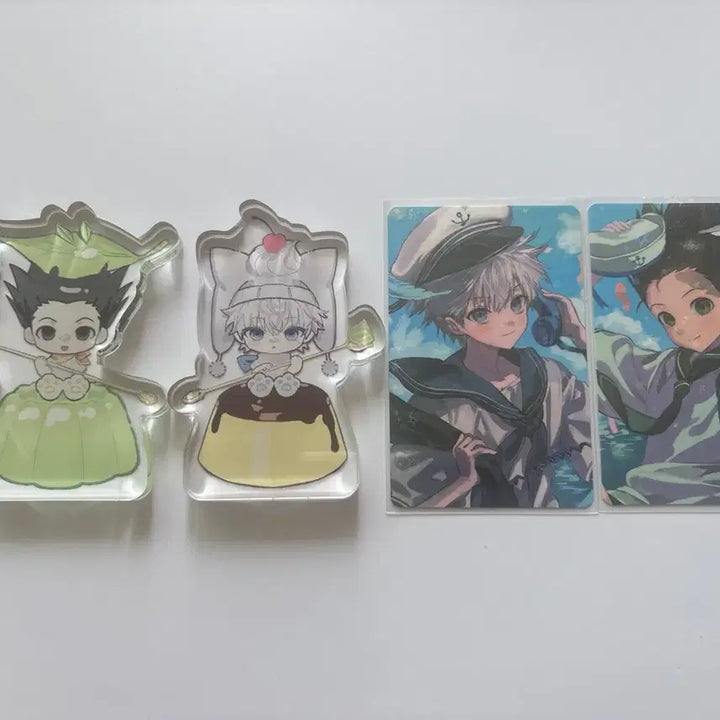 [BUNJANG] Hunter x Hunter Kirua Gon Corotto Photocard (Non-Official) / 헌터헌터 비공굿 통판 키르아 곤 코롯토 포카 원가양도