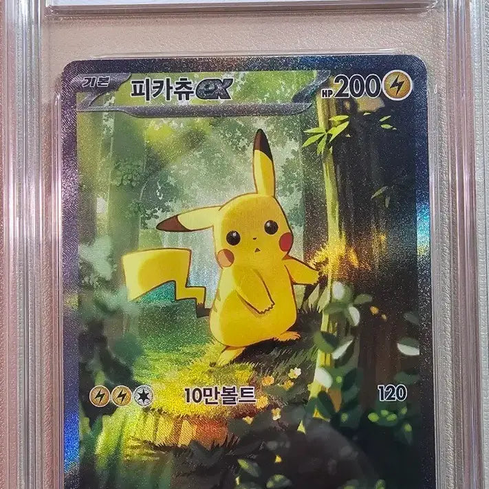 [BUNJANG] Pokemon Card Pikachu SAR (PSA 9) / 포켓몬카드 피카츄 SAR (brg9) / 택포