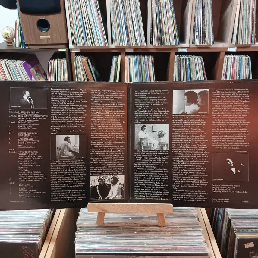 [BUNJANG] Johnny Mathis In Person Double LP / 올드팝 조니 마티스 인 퍼슨 더블 LP