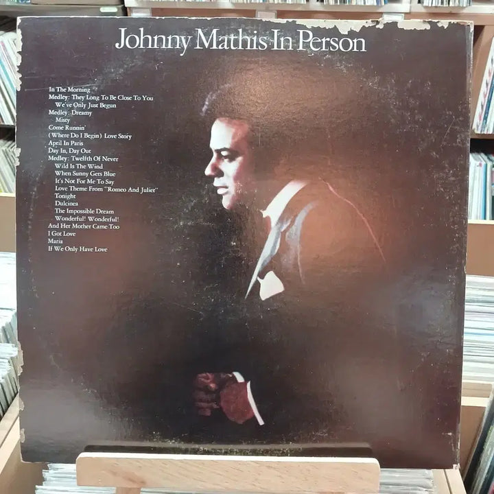 [BUNJANG] Johnny Mathis In Person Double LP / 올드팝 조니 마티스 인 퍼슨 더블 LP
