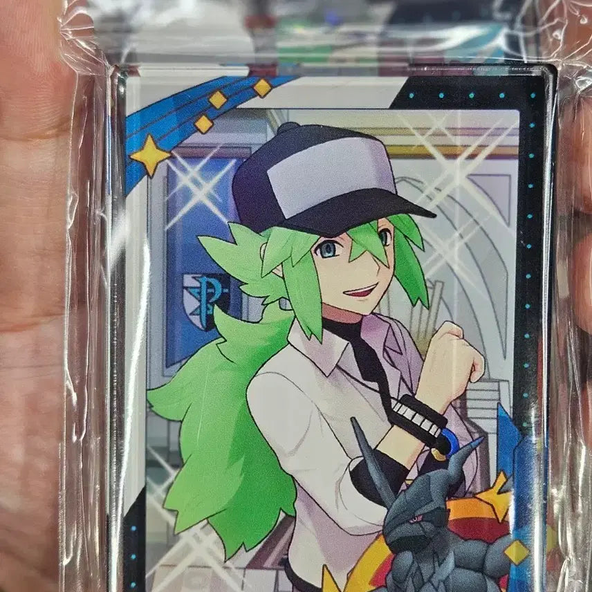 [BUNJANG] Pokemon Masters EX Acrylic Block Stand / 포켓몬 마스터즈 N 엔 아크릴 블럭 스탠드 포케마스