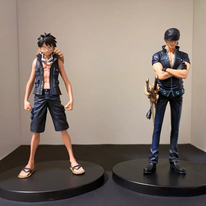 [BUNJANG] One Piece DXF Film Gold Luffy &amp; Zoro Figures Bundle Set / 원피스 DXF 필름골드 루피 조로 피규어 일괄 판매
