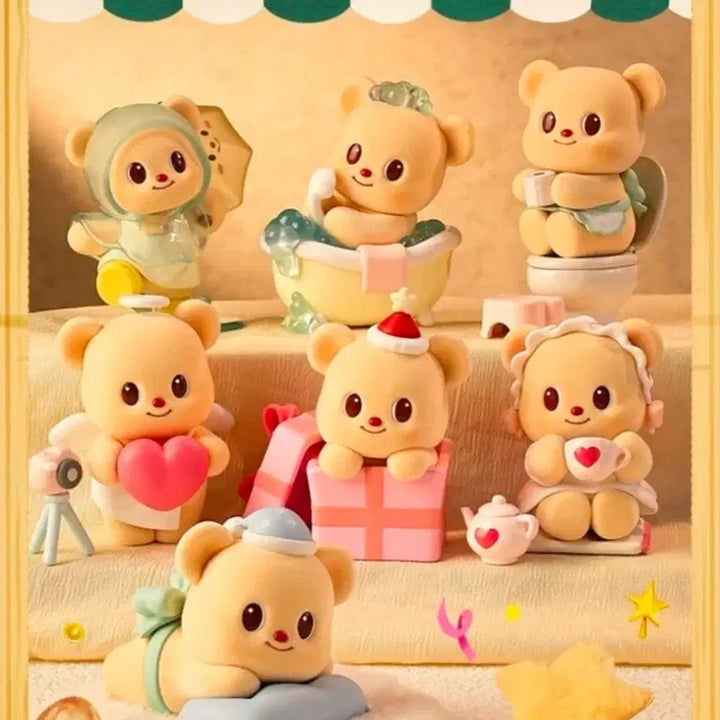[BUNJANG] Butter Bear Series Figure Blind Box / 버터베어 시리즈 피규어  블라인드