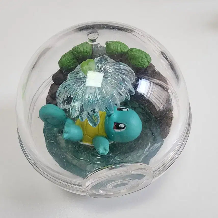 [BUNJANG] Pokemon Terrarium Collection 2 Squirtle Figure / 포켓몬 리멘트 테라리움 컬렉션2 꼬부기 피규어