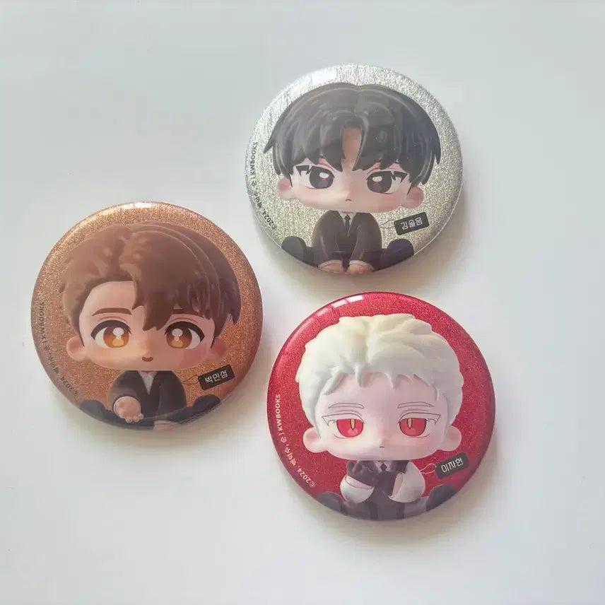 [BUNJANG] Ghost Story Commute Can Badge Bundle Set / 괴담출근 캔뱃지 일괄