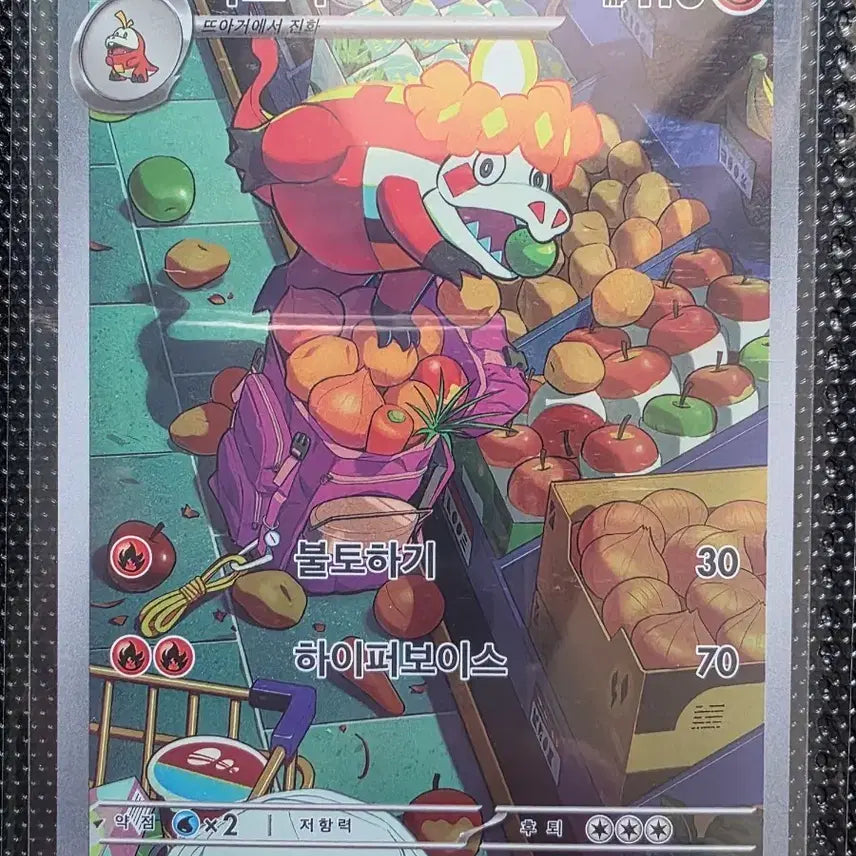[BUNJANG] Pokemon Arccanine AR Card / 포켓몬 악뜨거 AR 카드