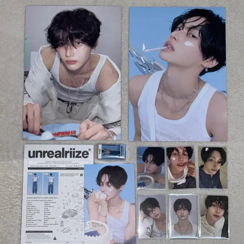 [BUNJANG] RIIZE 2026 UNREALRIZE Seongwu Photocard Set / 라이즈 2026 unrealriize 시그 원빈 set