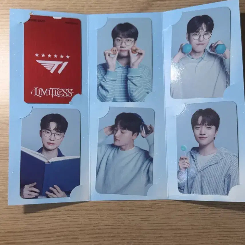 [SOLD OUT] T1 한정판 우리카드 포토카드 세트