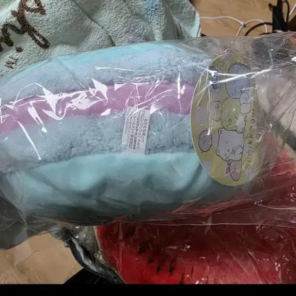 [BUNJANG] Sumikko Gurashi Macaron Cushion Lizardo (20cm) / 스밋코구라시 마카롱 쿠션 토카게(20cm)