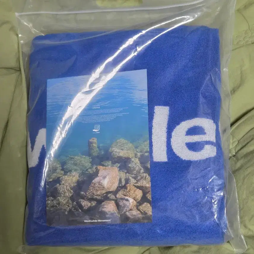 [SOLD OUT] 월스와일 무브먼트 비치타올 새상품