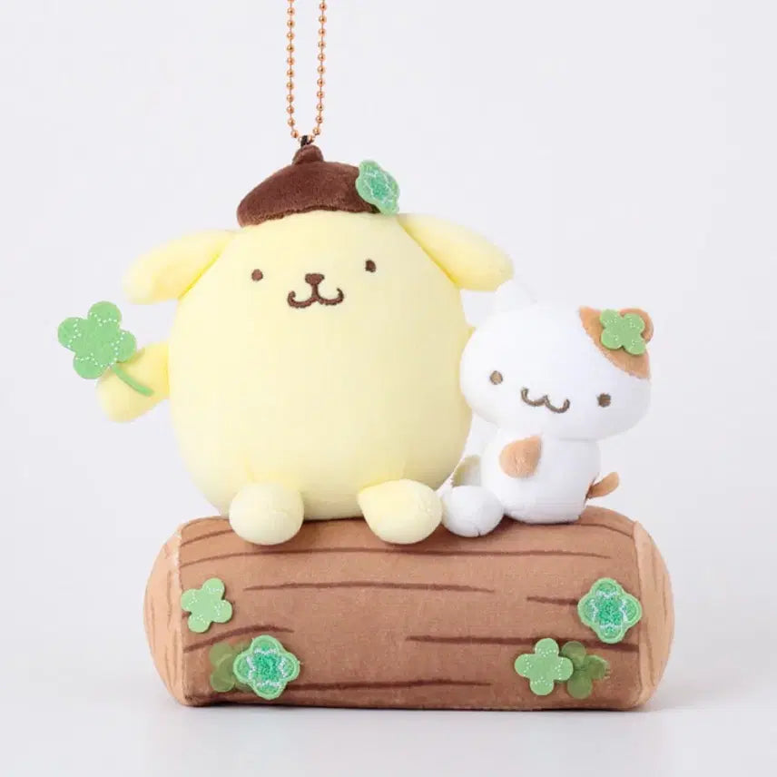 [BUNJANG] Sanrio Pompompurin Clover 30th Anniversary Plush Doll / 폼폼푸린 머핀 클로버 30주년 인형 무뉴구루미