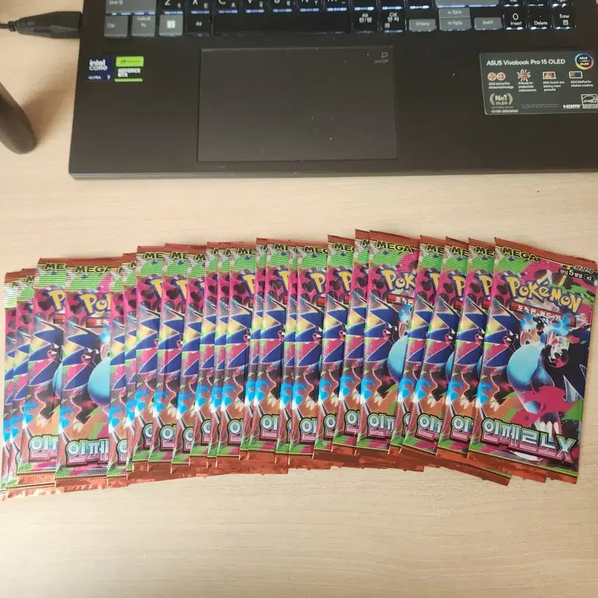 [BUNJANG] Pokemon Card Inferno x Search Pack (23ea) + Lillie Sleeves / 포켓몬카드 인페르노 x 서치팩 23개+ 릴리에 슬리브