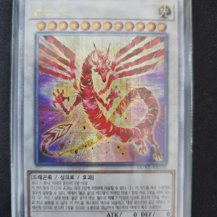 [BUNJANG] Yu-Gi-Oh! Red-Eyes Black Dragon / 유희왕 붉은 용 (qc)
