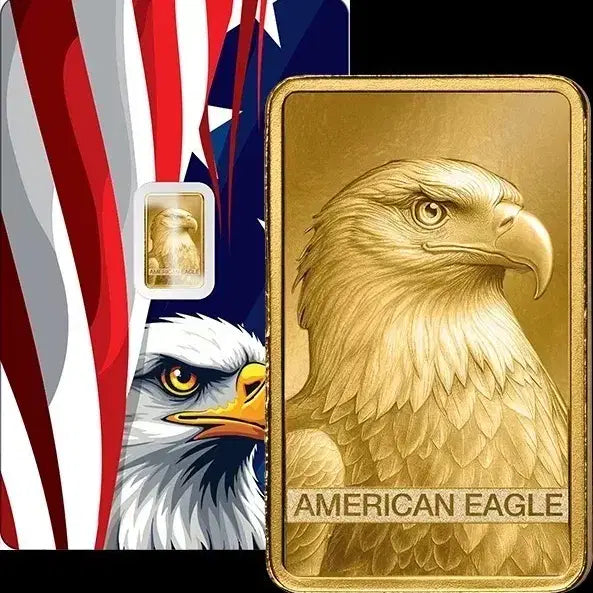[BUNJANG] Pamp American Eagle 1g Limited Edition Gold Bar / 팜프 아메리칸 이글 1g 한정판 5천개 골드바