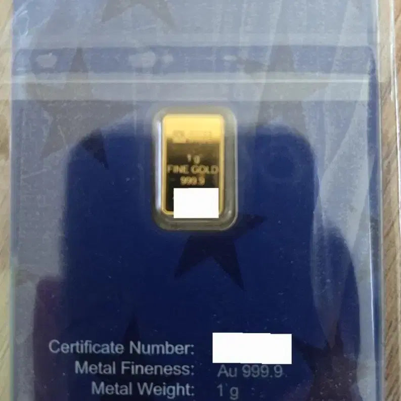 [BUNJANG] Pamp American Eagle 1g Limited Edition Gold Bar / 팜프 아메리칸 이글 1g 한정판 5천개 골드바