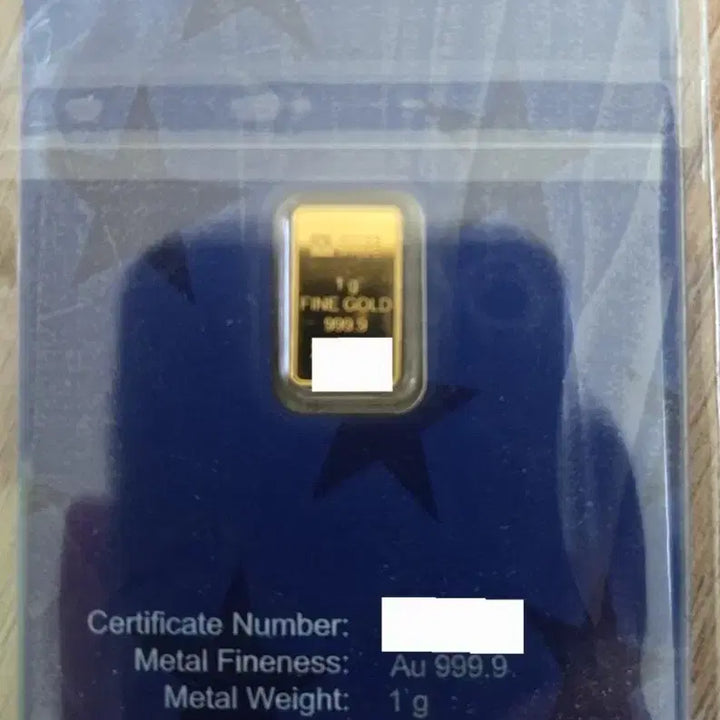 [BUNJANG] Pamp American Eagle 1g Limited Edition Gold Bar / 팜프 아메리칸 이글 1g 한정판 5천개 골드바
