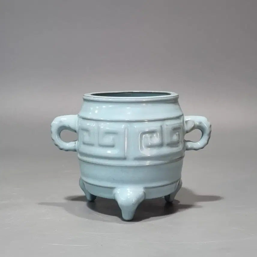 [BUNJANG] Celadon Porcelain Vase / 청량사여요 천청유상이삼족로. 고11.5