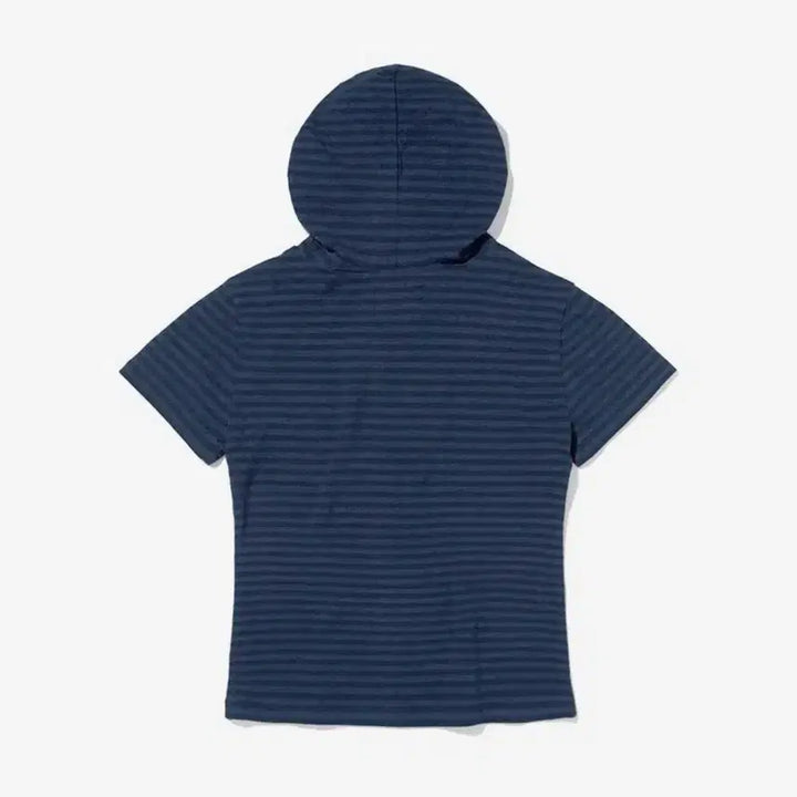 [BUNJANG] Suade Striped Short-Sleeve Hoodie (M) / Suade 스트라이프 반팔 후드티(M)(1번 시착)