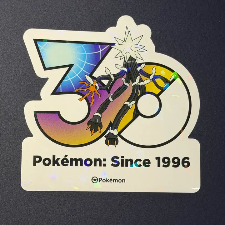 [BUNJANG] Limited Edition 30th Anniversary Logo Sticker - Ultra Beast UB03 &