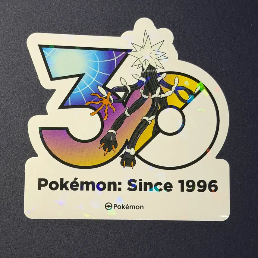 [BUNJANG] Limited Edition 30th Anniversary Logo Sticker - Ultra Beast UB03 &