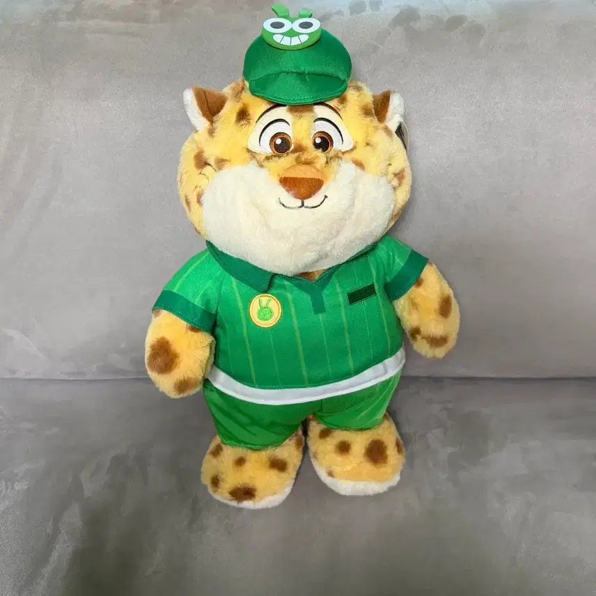 [BUNJANG] Zootopia Benjamin Clawhauser Plush / 주토피아 벤자민 인형 새상품