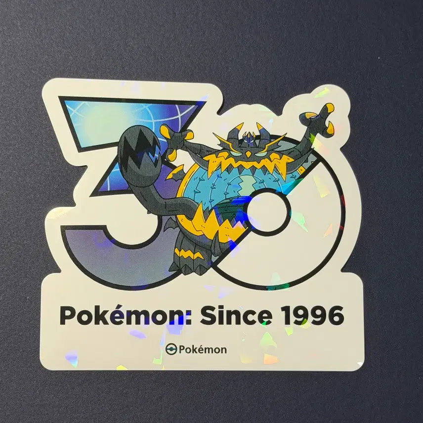 [BUNJANG] Limited Edition 30th Anniversary Logo Sticker - Ultra Beast UB05 &
