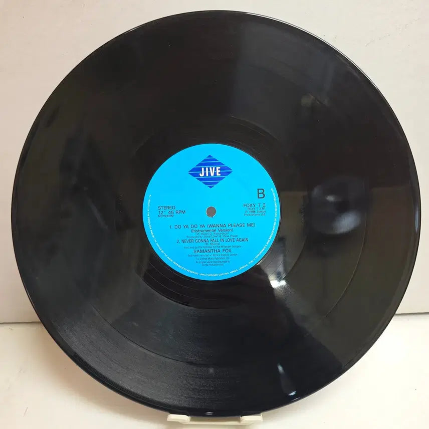 [BUNJANG] Samantha Fox Do Ya Do Ya 12-Inch Vinyl Record / Samanthe Fox 사만다폭스 12인치