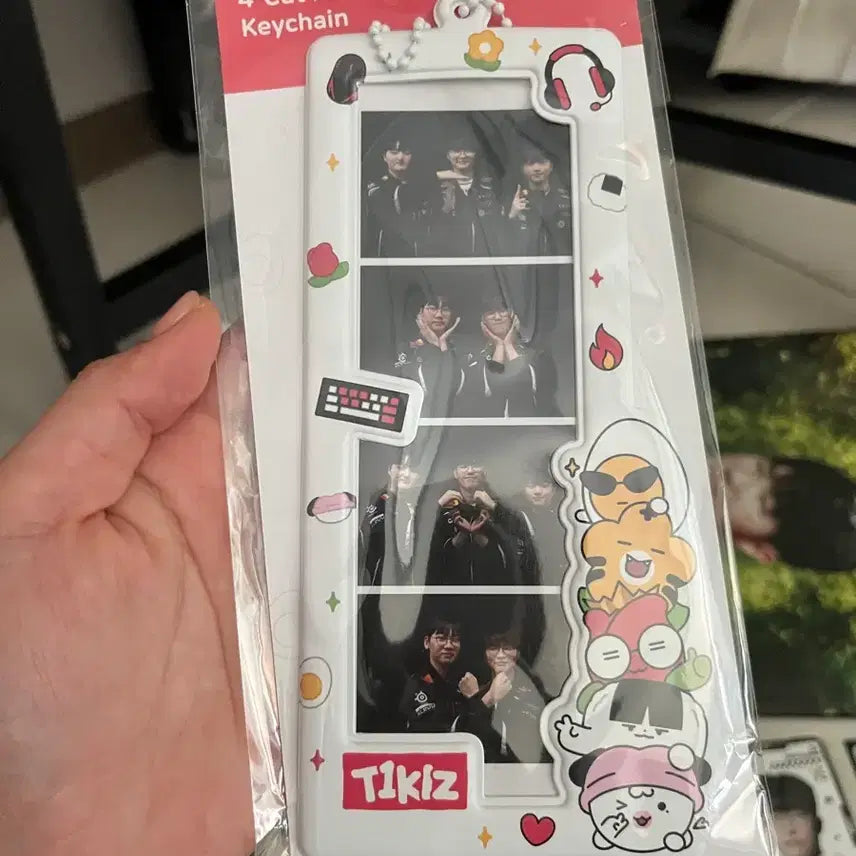 [BUNJANG] T1 Tteukjilz Holder Keyring / 티원 티끌즈 홀더키링 새제품