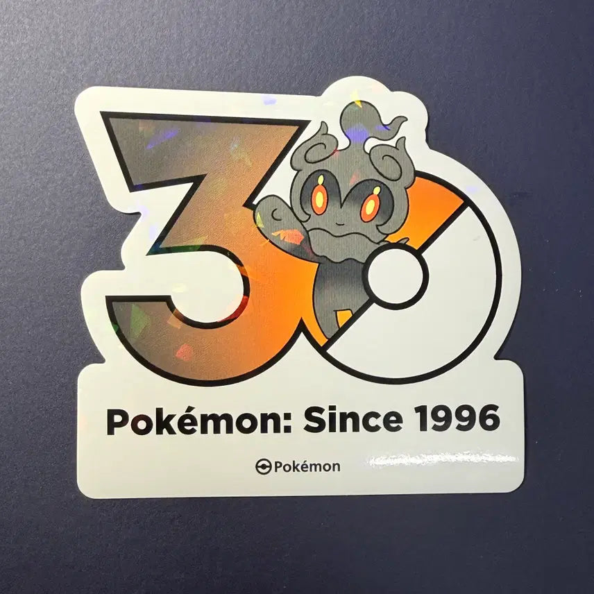 [BUNJANG] Limited Edition 30th Anniversary Logo Sticker - Marshado (7th Gen) / [한정판] 30주년 로고스티커 - 7세대 환상 &