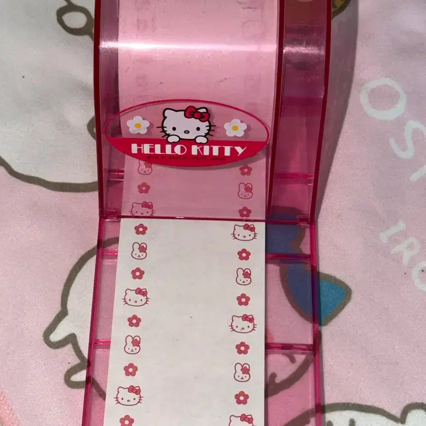 [BUNJANG] Vintage Kitty Roll Memo Dispenser / 고전 키티 문구 롤 메모 디스펜서