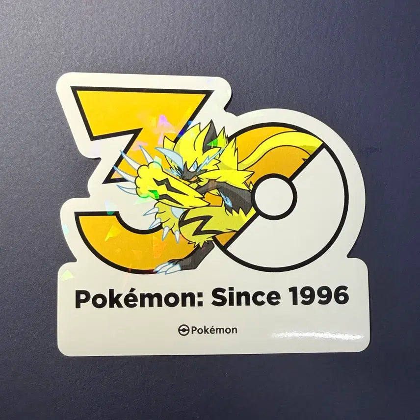 [BUNJANG] Limited Edition 30th Anniversary Logo Sticker - Generation 7 &