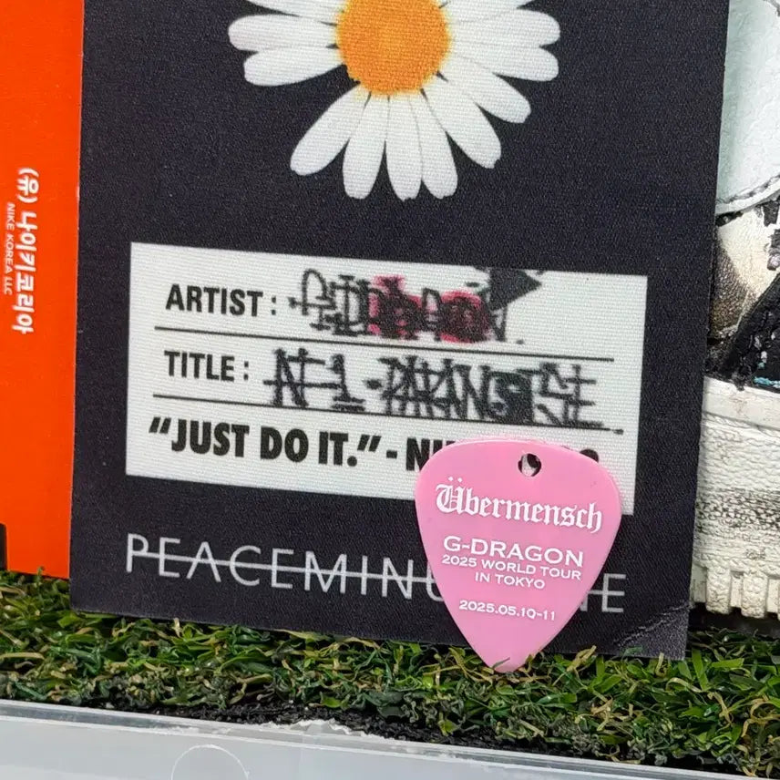 [BUNJANG] G-Dragon Tokyo Pink Guitar Pick / 지드래곤 도쿄 핑크 피크 판매합니다