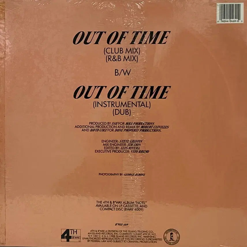 [BUNJANG] Freestyle Noel - Out Of Time LP / 프리스타일 노엘 Noel -Out Of Time LP