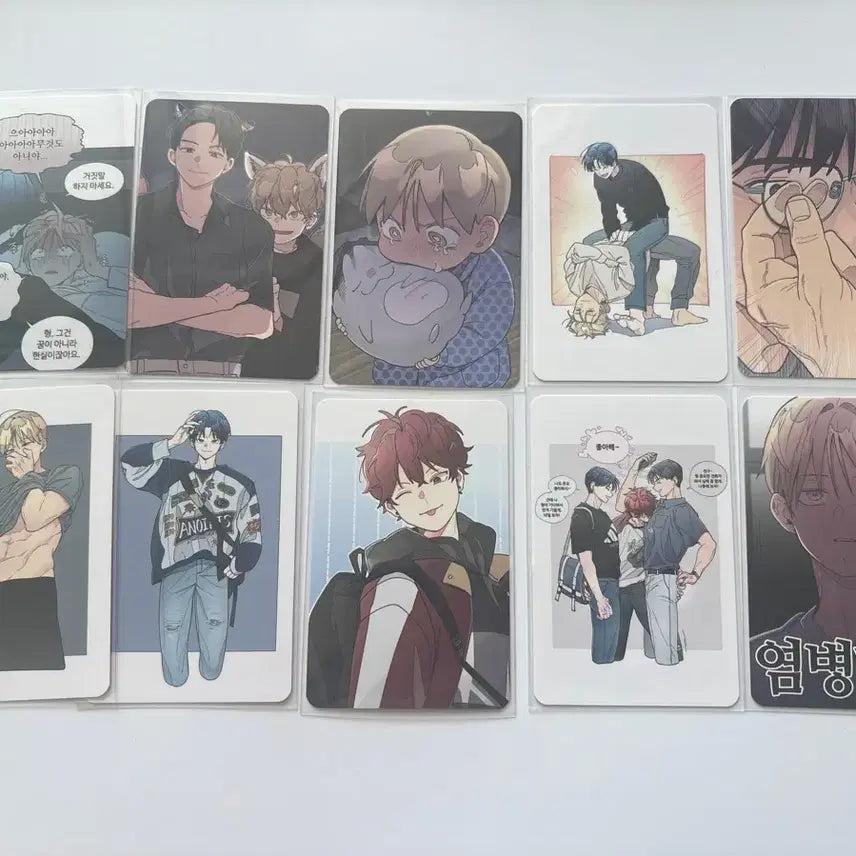 [BUNJANG] Toonique Wonroom Assistant Visitor Photocard Set / 투니크 원룸조교님 방문포카 포토카드 10장
