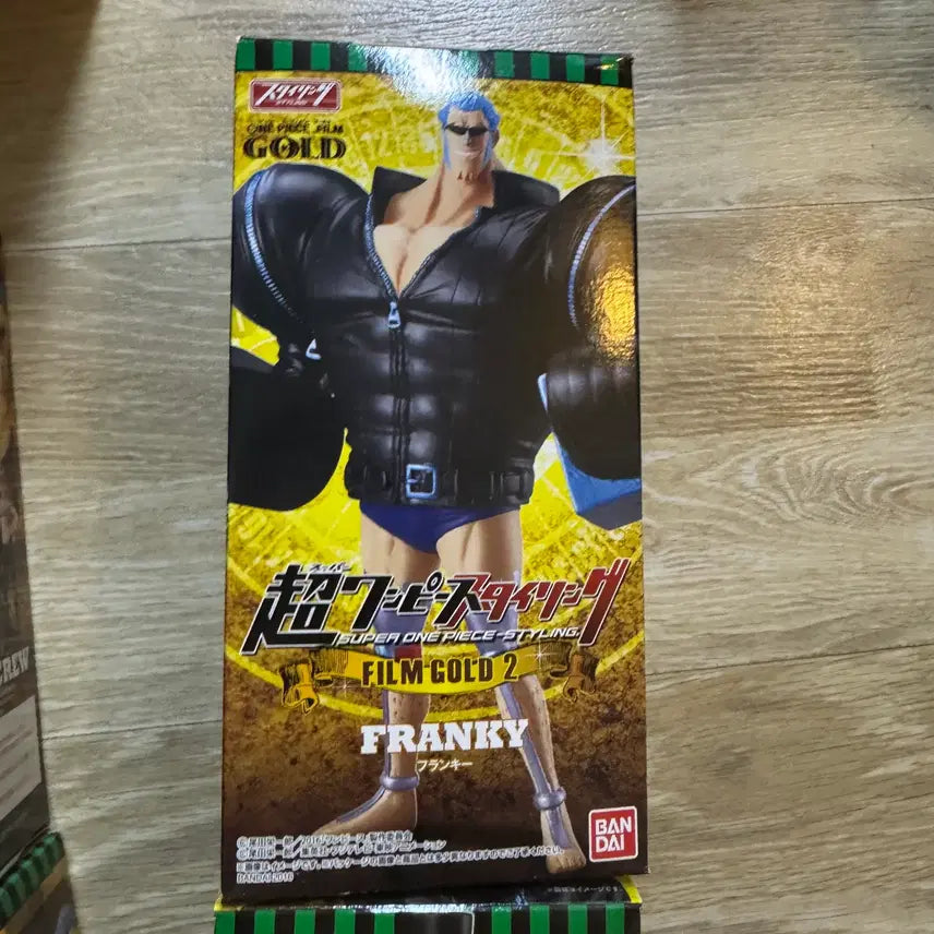[BUNJANG] Bandai One Piece Film Gold Franky Figure / 원피스 피규어 필름골드 반다이 프랑키 피규어
