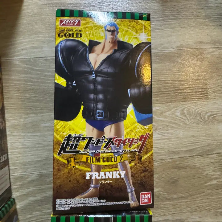 [BUNJANG] Bandai One Piece Film Gold Franky Figure / 원피스 피규어 필름골드 반다이 프랑키 피규어
