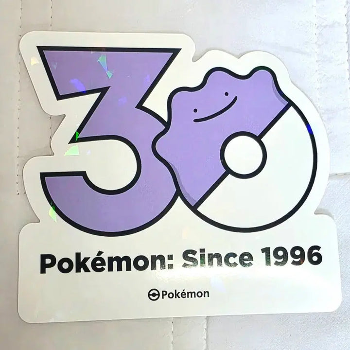 [BUNJANG] Pokemon 30th Anniversary Metamon Sticker / 포켓몬 30주년 기념 스티커 메타몽 포켓몬스터
