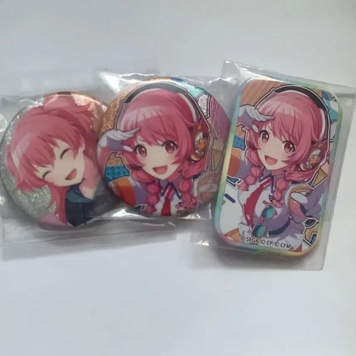 [BUNJANG] Project Sekai Momoi Airi Float Planner Glitter Can Badge / 프로젝트 세카이 모모이 아이리 플로트 플래너 글리터 캔뱃지