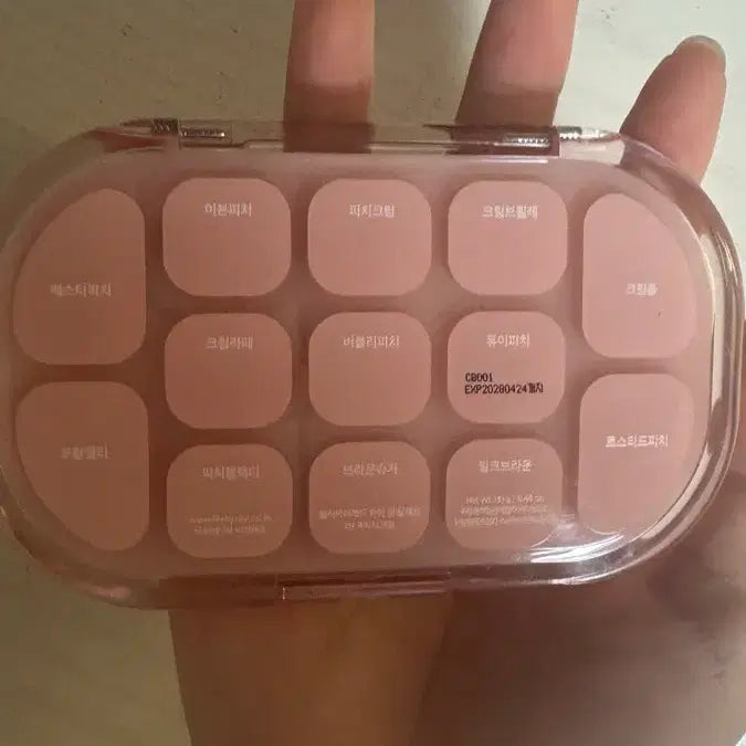 [BUNJANG] LILVABARE Lilybyred Dewy Fit Palette 01 Peach Cream / 릴바레 릴리바이레드 듀이핏 팔레트 01 피치크림