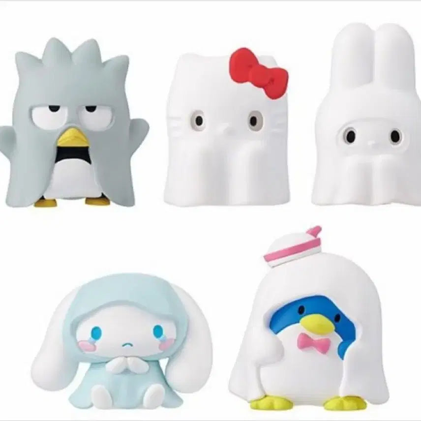 [BUNJANG] Sanrio Ghost Play Obake Gacha Set (5 Types) / 산리오 유령놀이 오바케 가챠 1탄 풀세트 5종