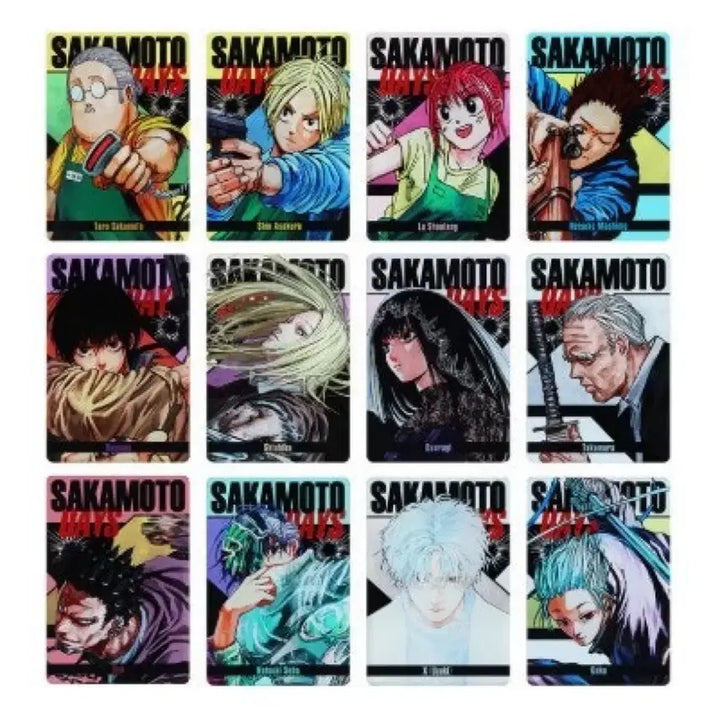 [BUNJANG] Sakamoto Days Status Card Sealed (10 Packs) / 사카모토 스테이터스 카드 미개봉 (10팩)