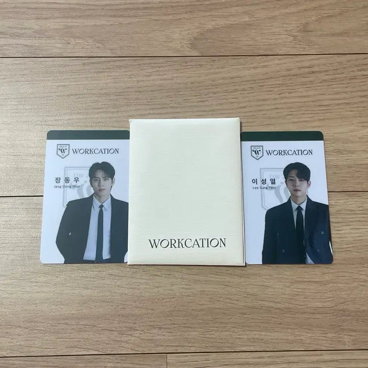 [BUNJANG] Infinite Dongwoo Sungyeol "Vacation Fan Meeting" Entry Photocard (ID Card) / 인피니트 장동우 이성열 워케이션 팬미팅 입장 포토카드 사원증