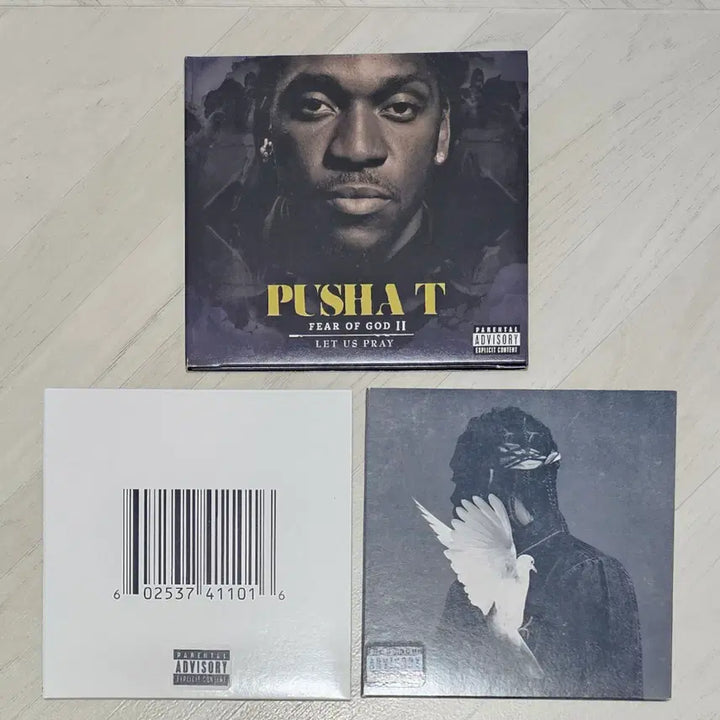 [BUNJANG] Pusha T My Name + King Push US CD Set / Pusha T - Let Us Pray + My Name + King Push 미국반 CD 3종 세트