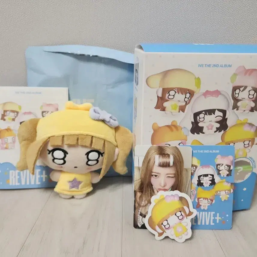 [SOLD OUT] 아이브 리바이브 플러스 세컨드앨범 쁘띠 인형 레이