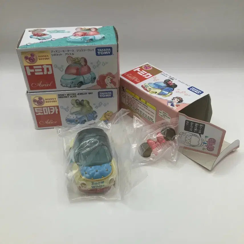 [BUNJANG] Tomica Disney Princess Ariel Snow White Alice in Wonderland Set / 토미카 디즈니 인어공주 백설공주 이상한나라의앨리스