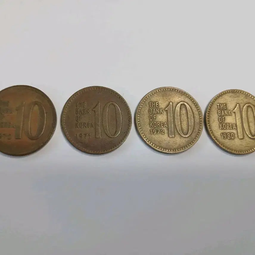 [BUNJANG] 1970s 10 Won Coin Bundle / 1970년~1980년 10원 동전 일괄 판매