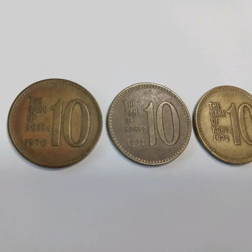 [BUNJANG] 1970s 10 Won Coin Bundle / 1970년~1980년 10원 동전 일괄 판매